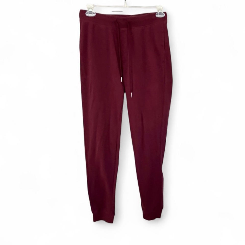 Weatherproof Vintage Mens Burgundy Slim Tapered Fit Sweatpants